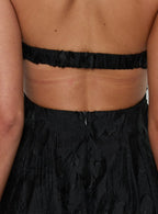 Loulani Strapless Mini Dress Black
