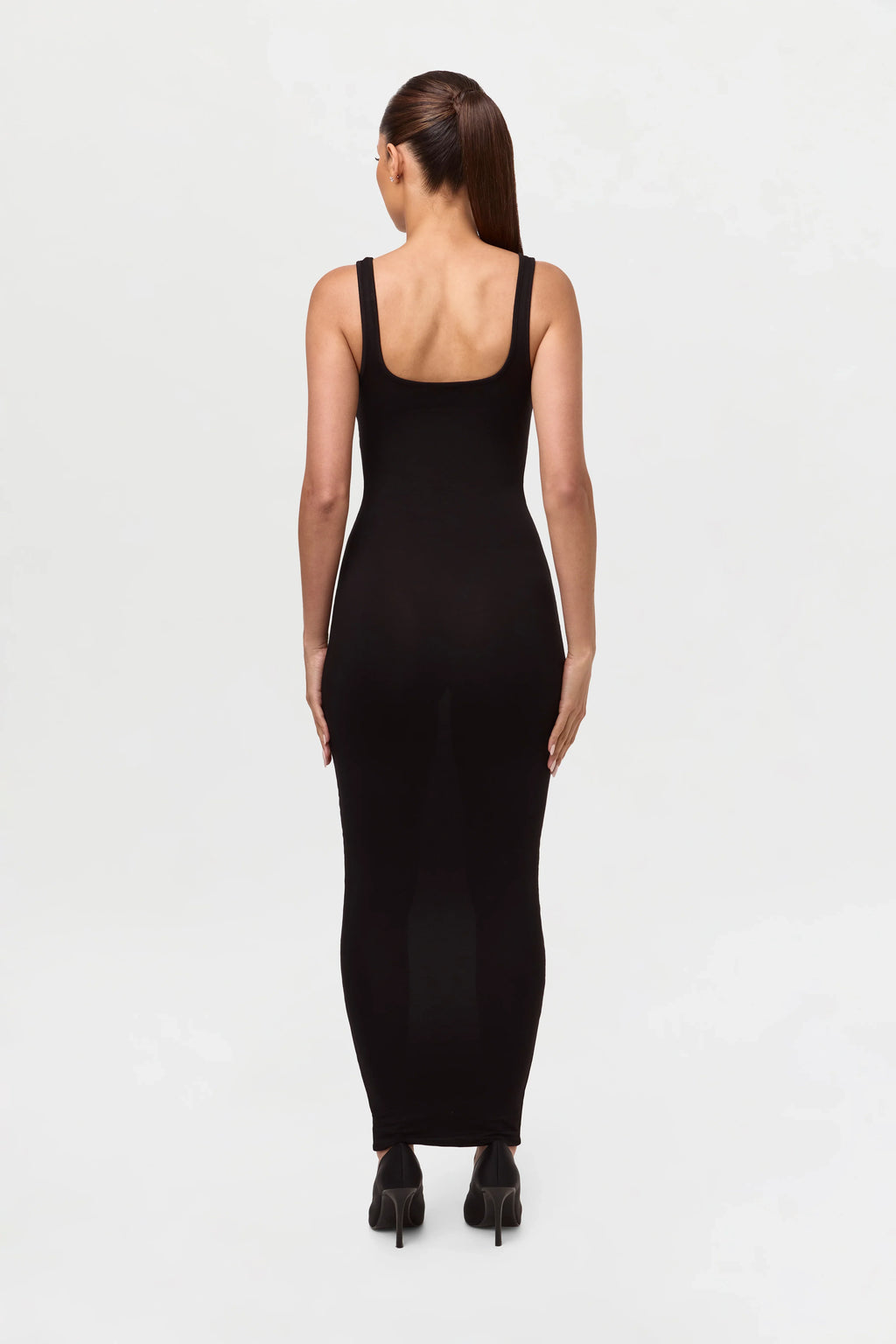 Smooth Sculpt Tank Midi Dress