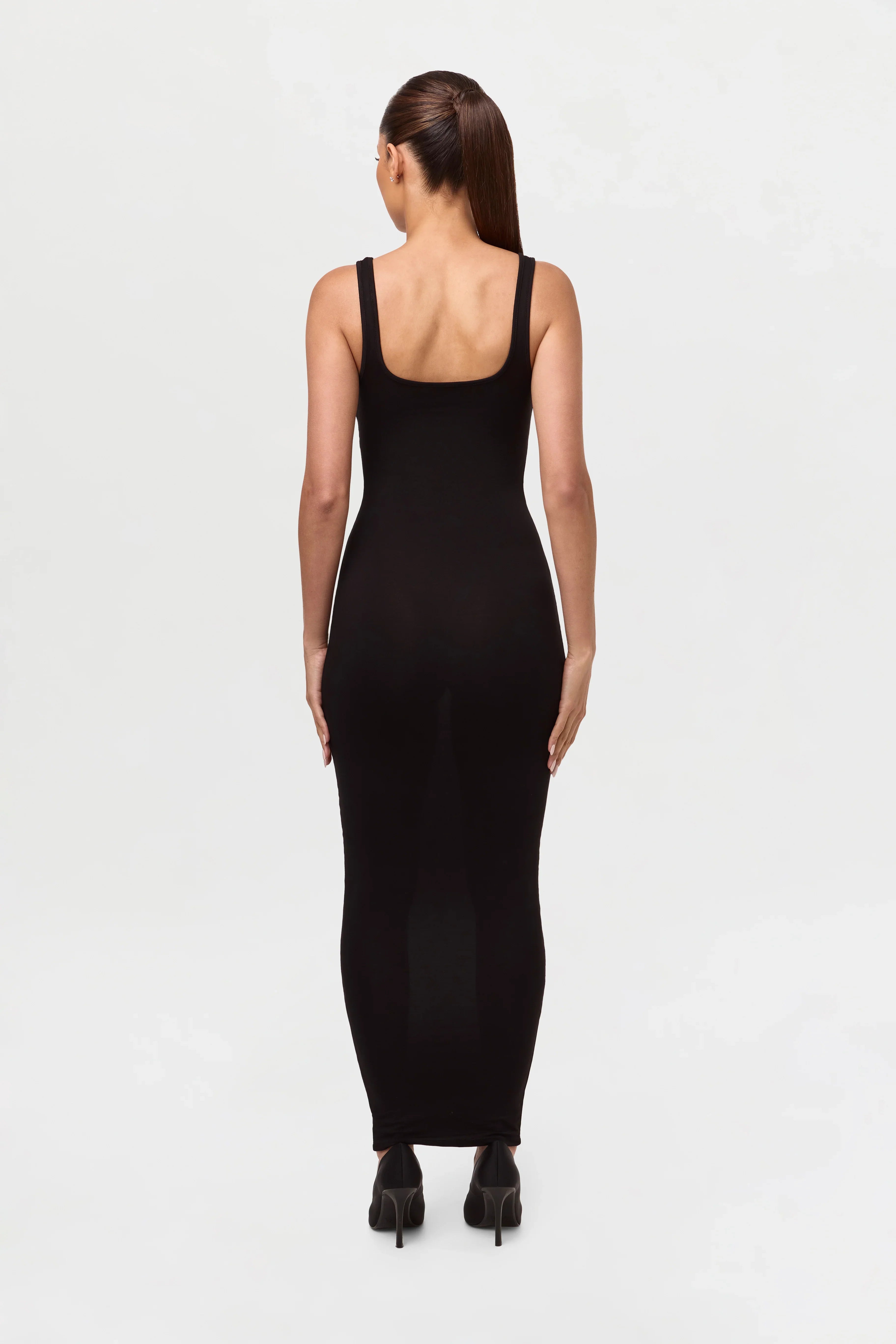 Smooth Sculpt Tank Midi Dress