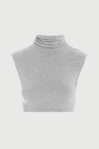NW Turtleneck Sleeveless Crop Top