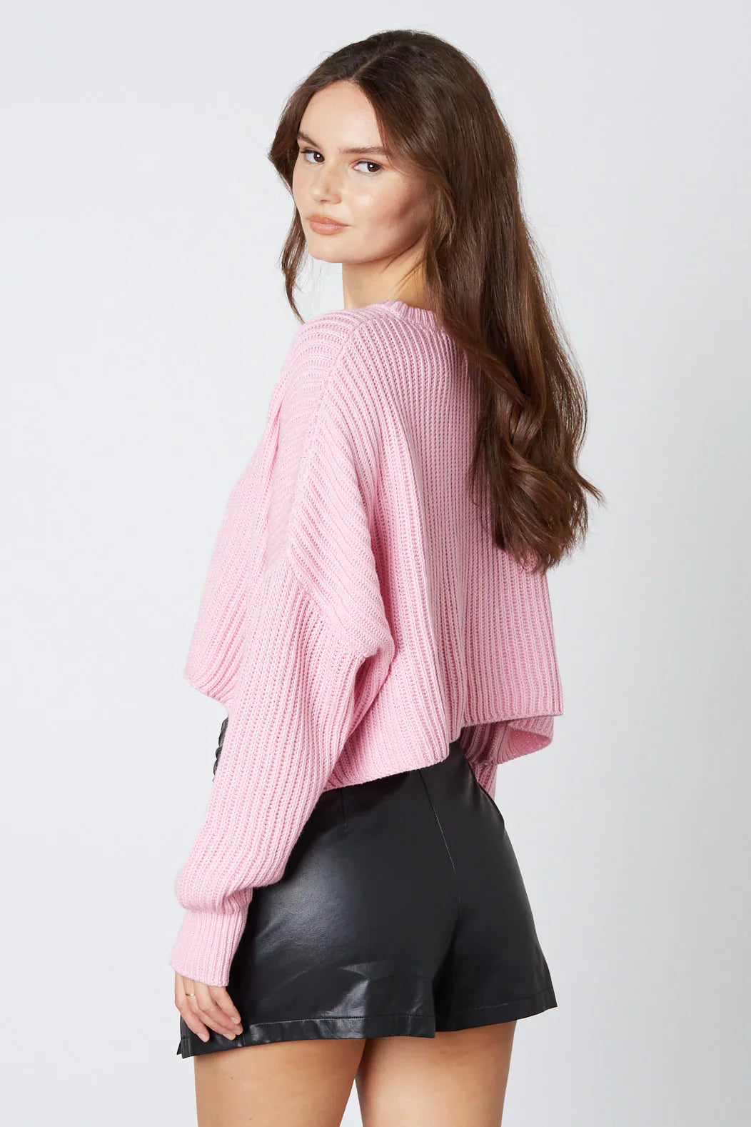 Vegan Leather Mini Skirt