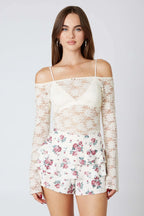 Ruffle Floral Skort