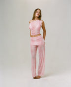 THE MELODY TOP IN PINK SNAKE