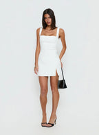 Bombshell Mini Dress White