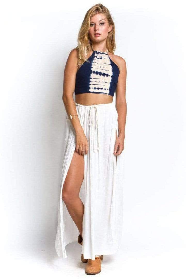 Slit Long Skirt