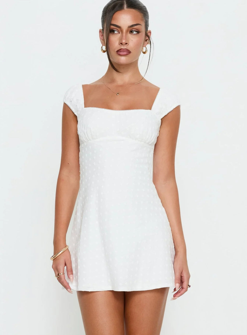 Seyani Mini Dress White