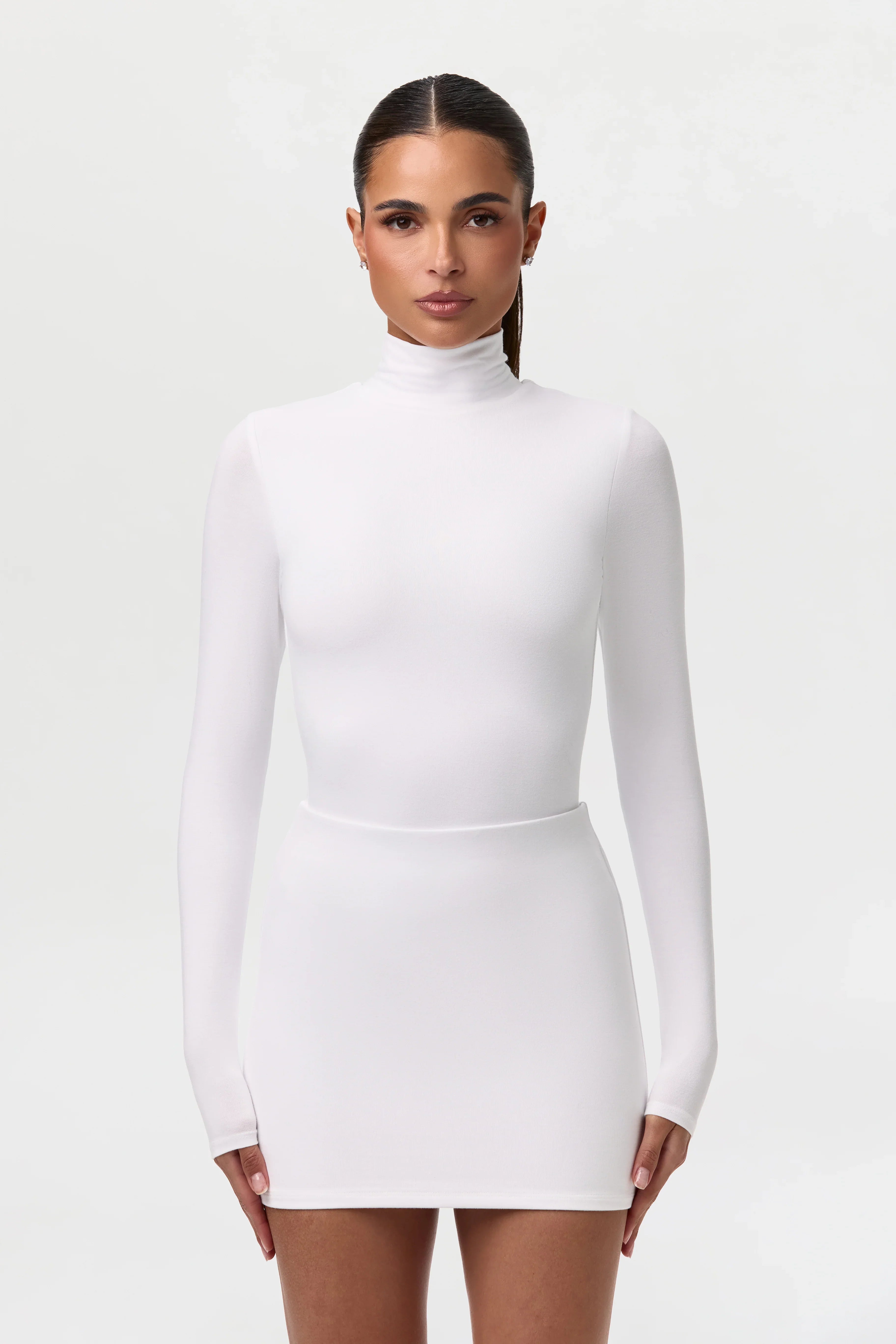 Butter Contour Mini Skirt