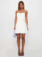 Dreams Ahead Mini Dress White