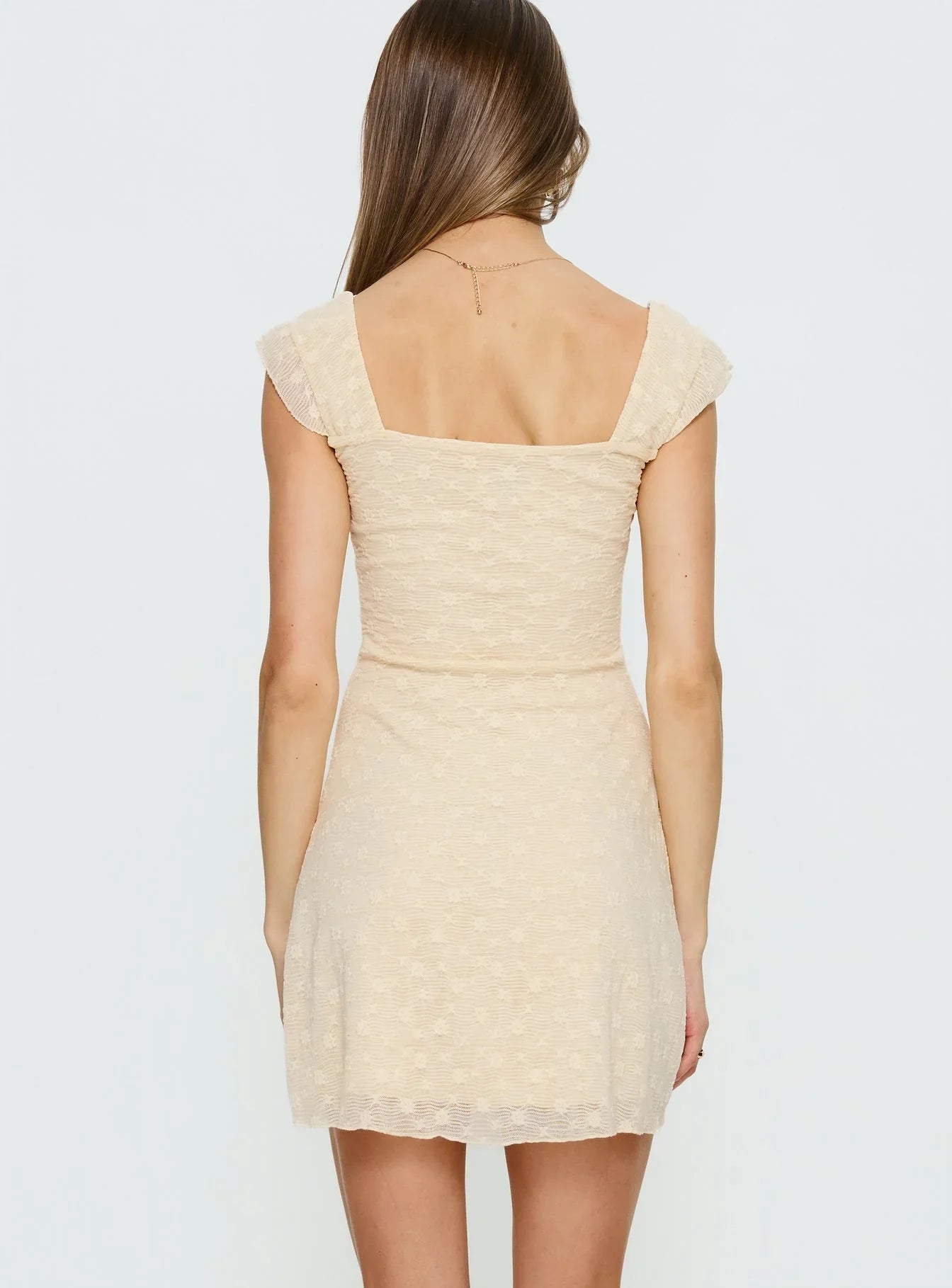 Lanchester Mini Dress Butter Yellow