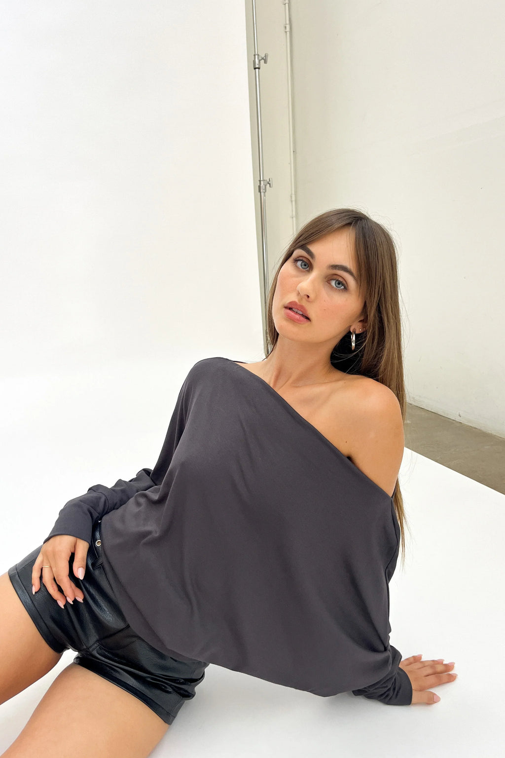 Off-Shoulder Jersey Top