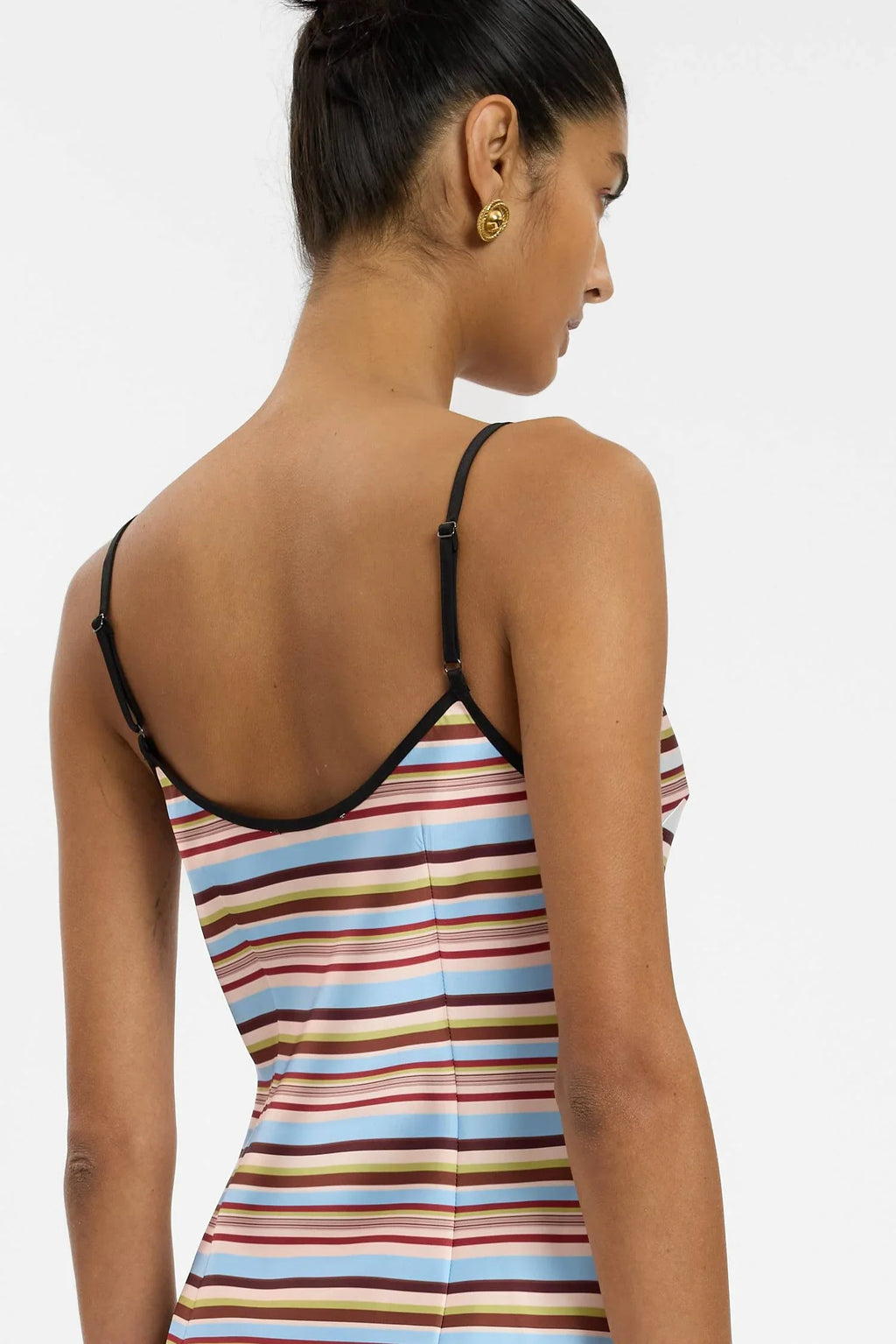 Bias Mini Dress | Vintage Stripe