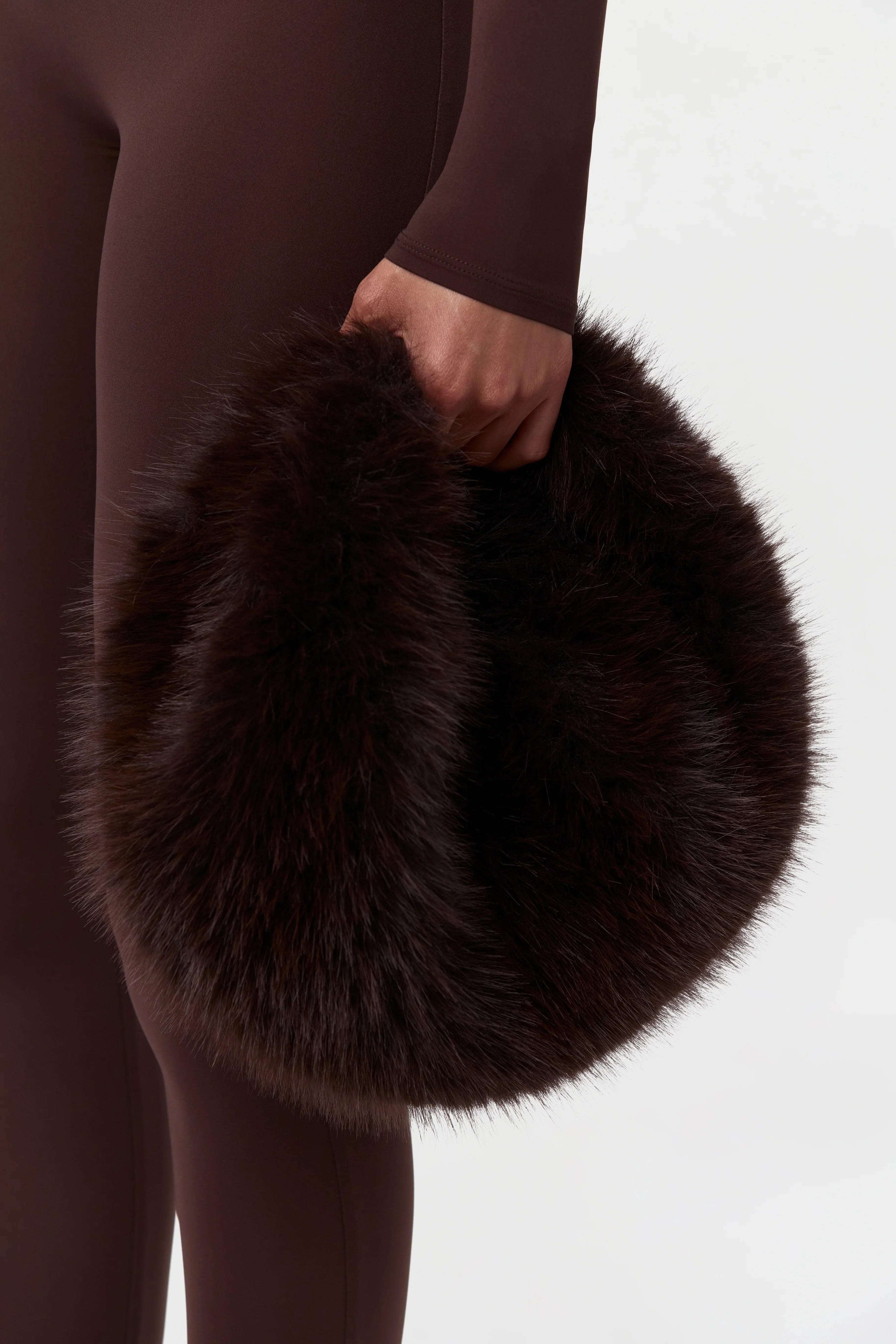 Faux Fur Plush Mini Bag