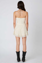 Lace Corset Mini Dress