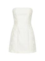 Heaven Sent Strapless Mini Dress White