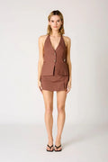 Linen Halter Vest