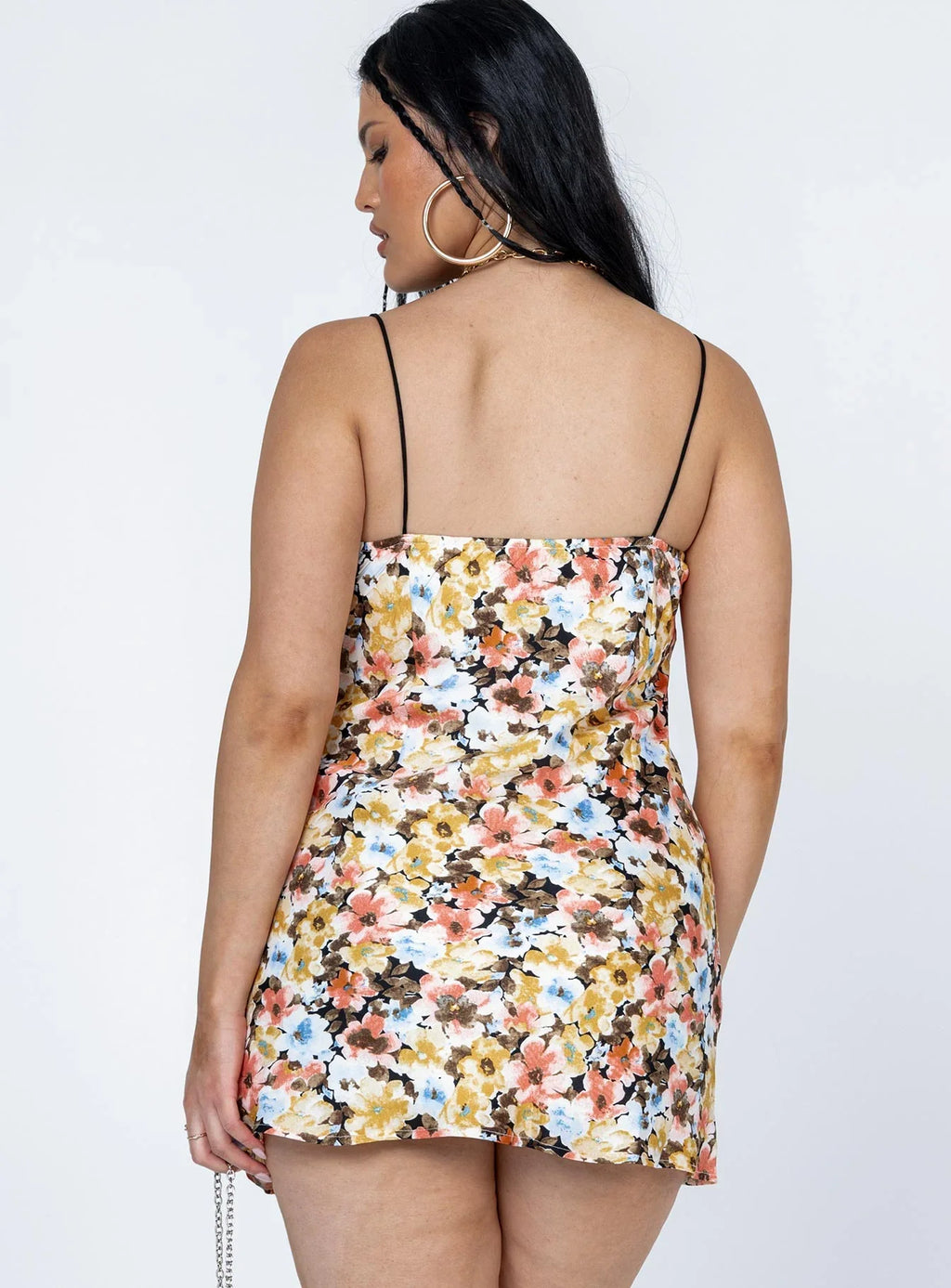 Stargazing Mini Dress Pink Multi Floral