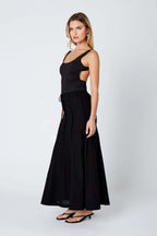 Linen Maxi Skirt