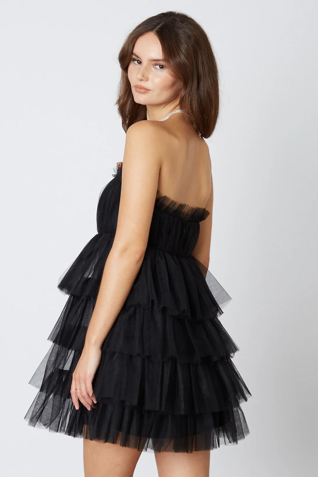 Tulle Mini Dress