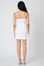 Satin Mini Dress