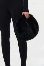 Faux Fur Plush Mini Bag