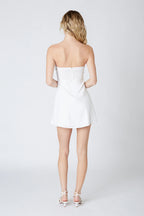 Linen Keyhole Dress