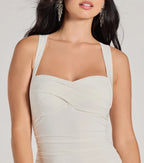 Cross Your Mind X-Back Short Dress