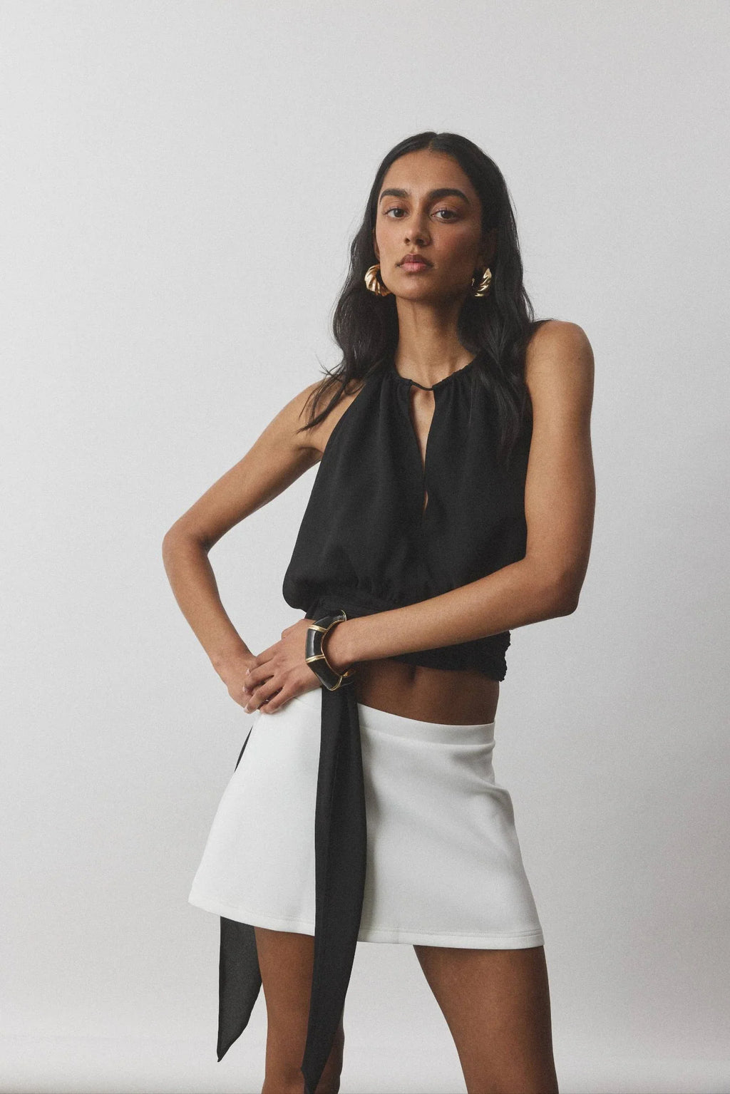 Mini Skirt | White