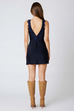 Satin Mini Dress