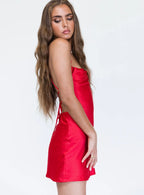 Celena Mini Dress Red