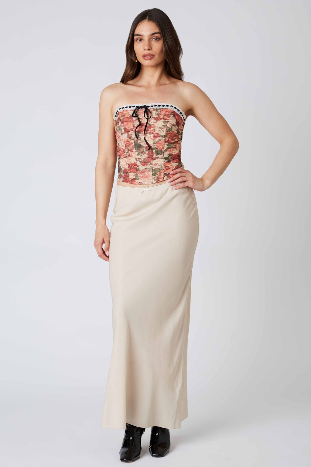 Bias Maxi Skirt