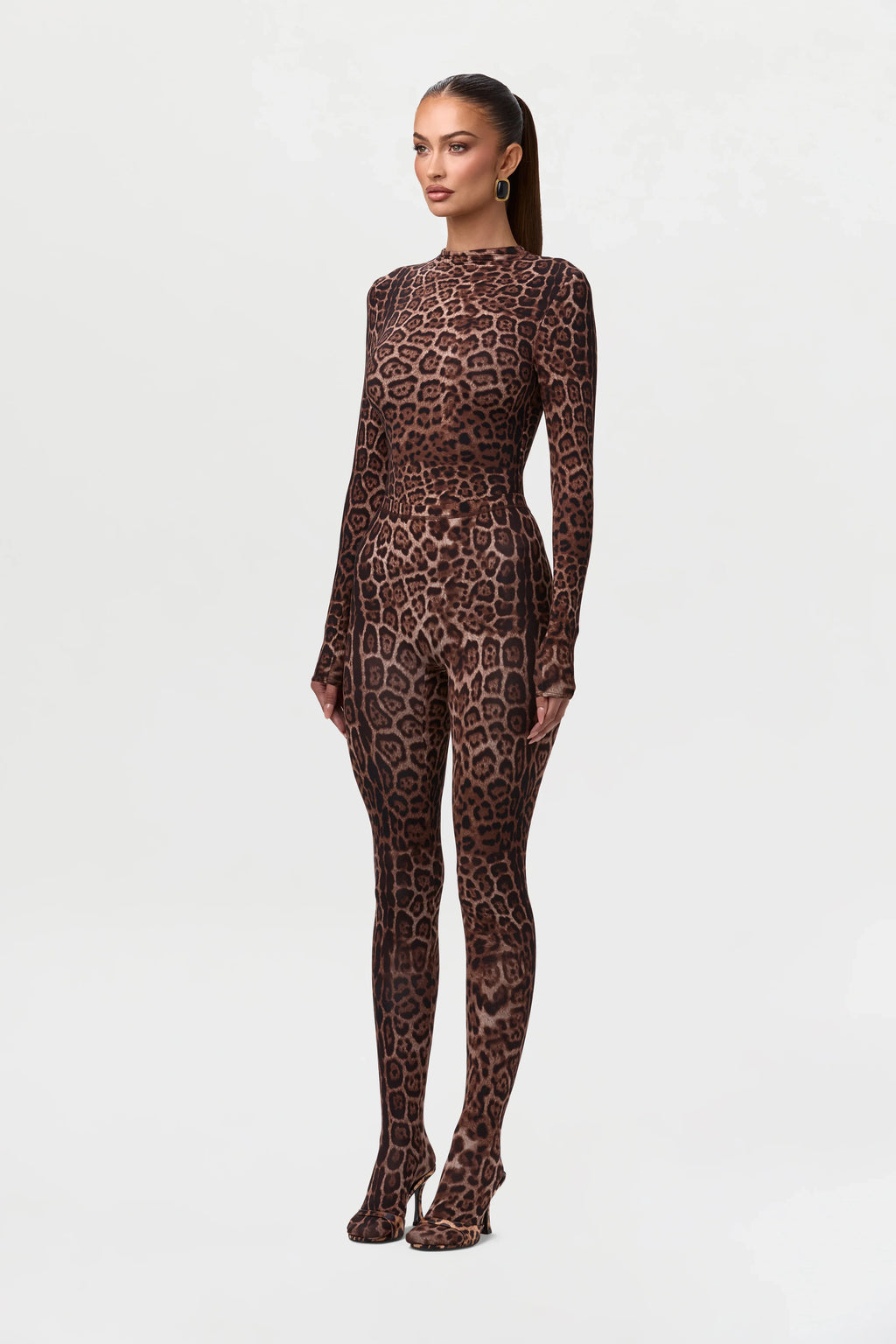Naked Print Tights