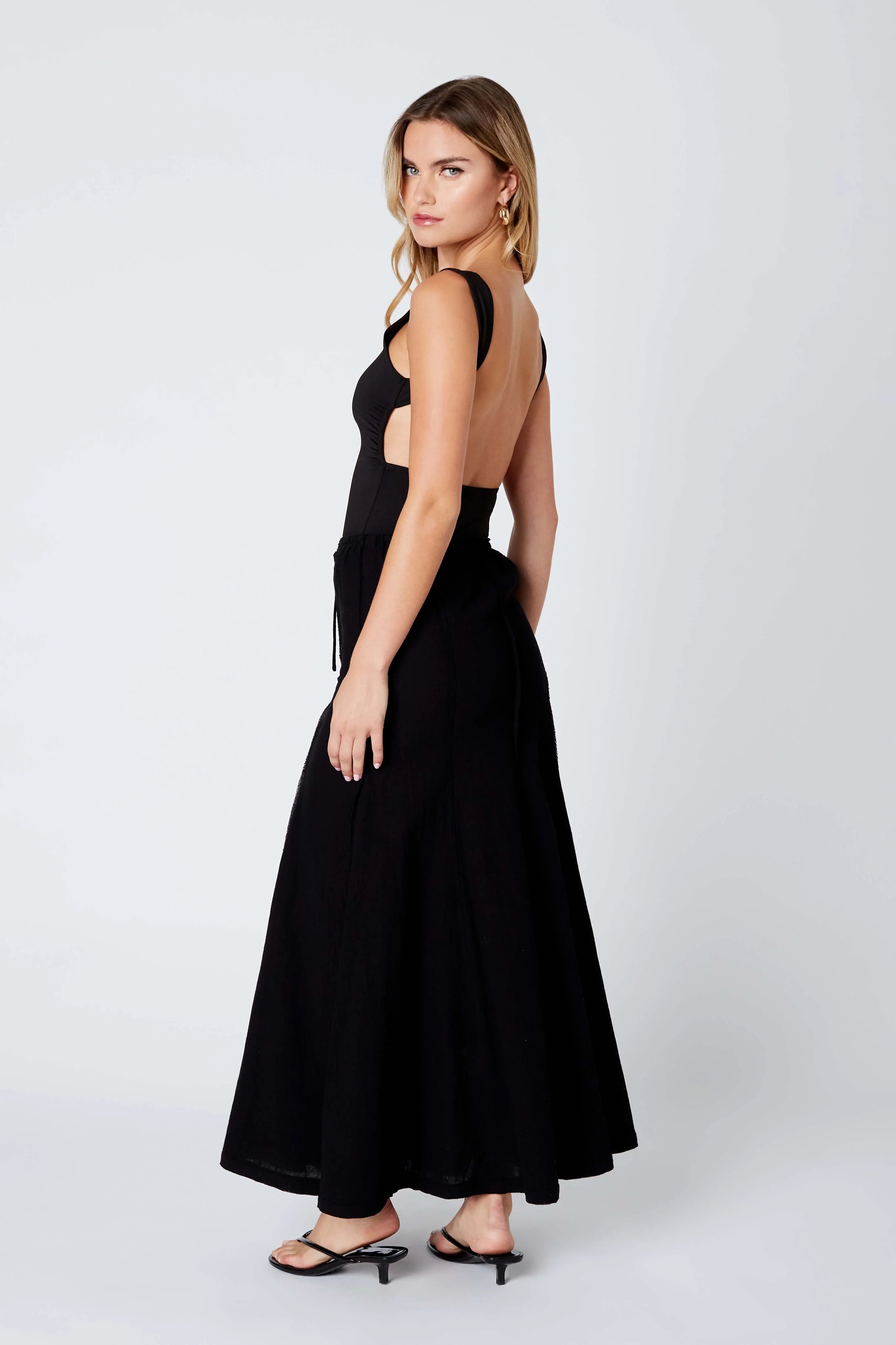 Linen Maxi Skirt