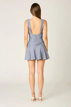 Wrap Mini Dress