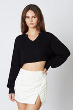 Ruched Mini Skirt