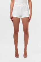Sequined Hot Pants