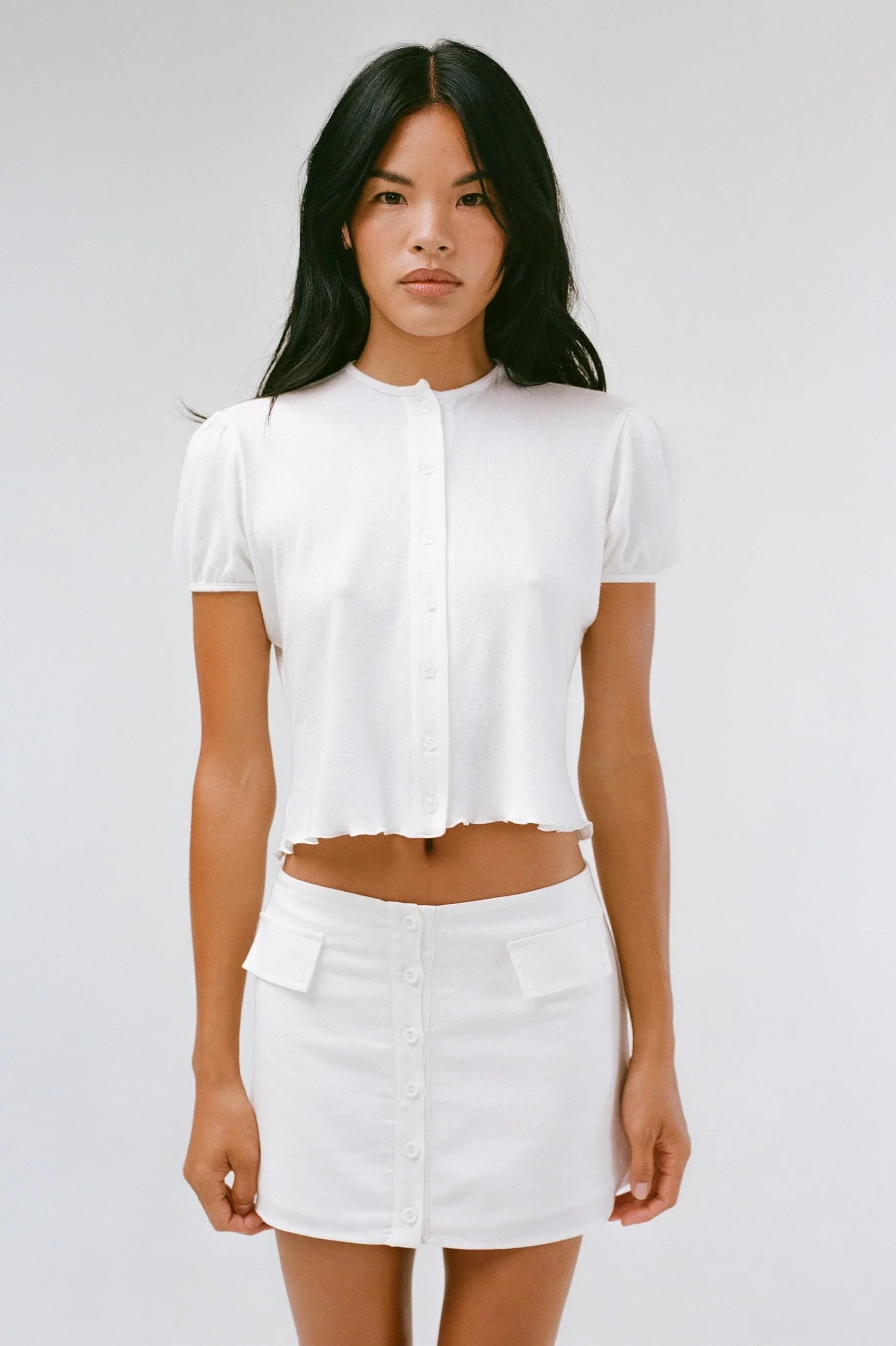 THE BONI SWEATER IN WHITE
