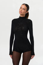 Crystal High Waisted Hot Pants
