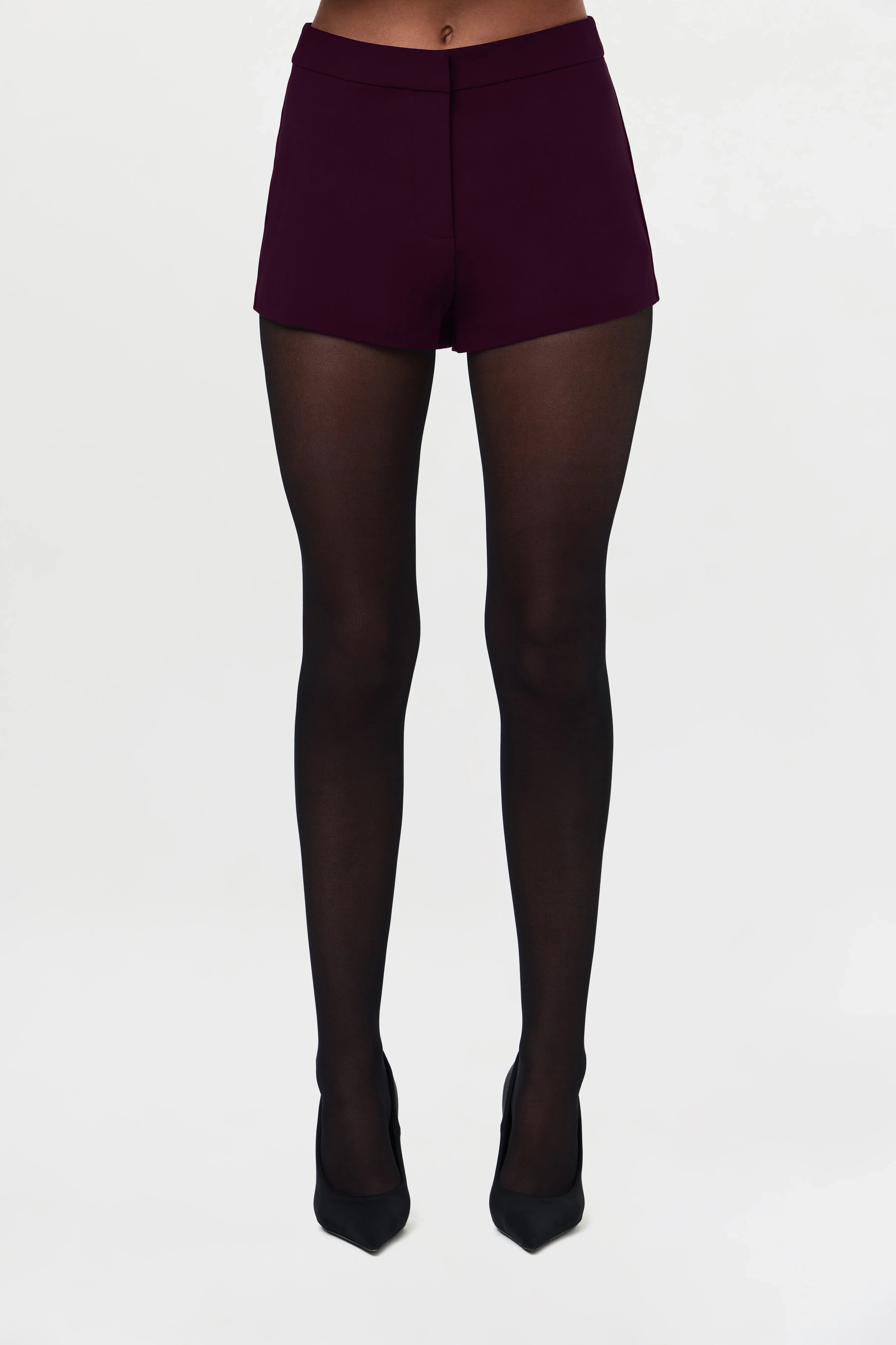 High Waist Suited Shorts