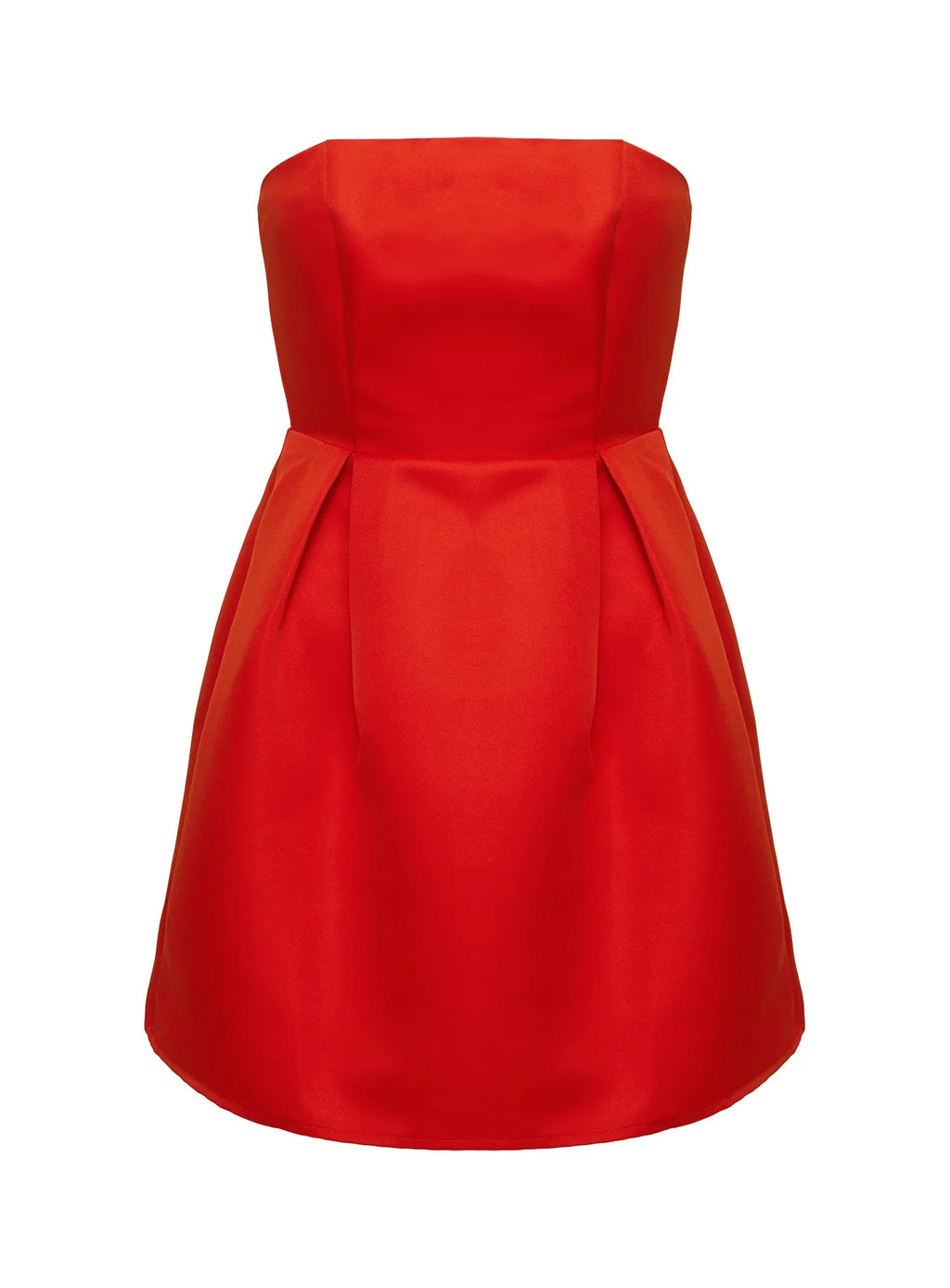 Spader Corset Mini Dress Red