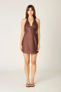 Satin Mini Dress