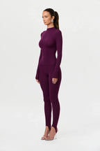Naked Mock Neck Top