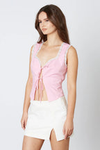 Tie Front Corset