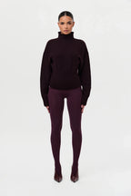 Ribbed-Knit Sculpt Sweater Top