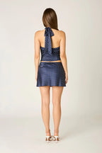 Polka Dot Halter Top