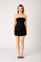Strapless Smocked Top