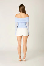 Off Shoulder Long Sleeve