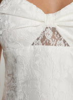 Aubriana Strapless Mini Dress White