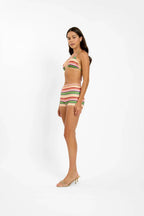 Swim Short | Emerald Stripe