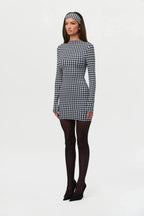 Naked Print Mini Dress