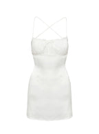 Freefall Mini Dress White